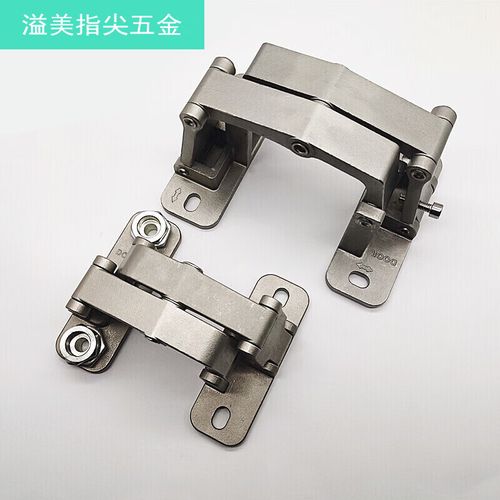 消防栓隱形門合頁不銹鋼石材管井門鉸鏈暗藏二維可調(diào)重型門 不銹鋼200